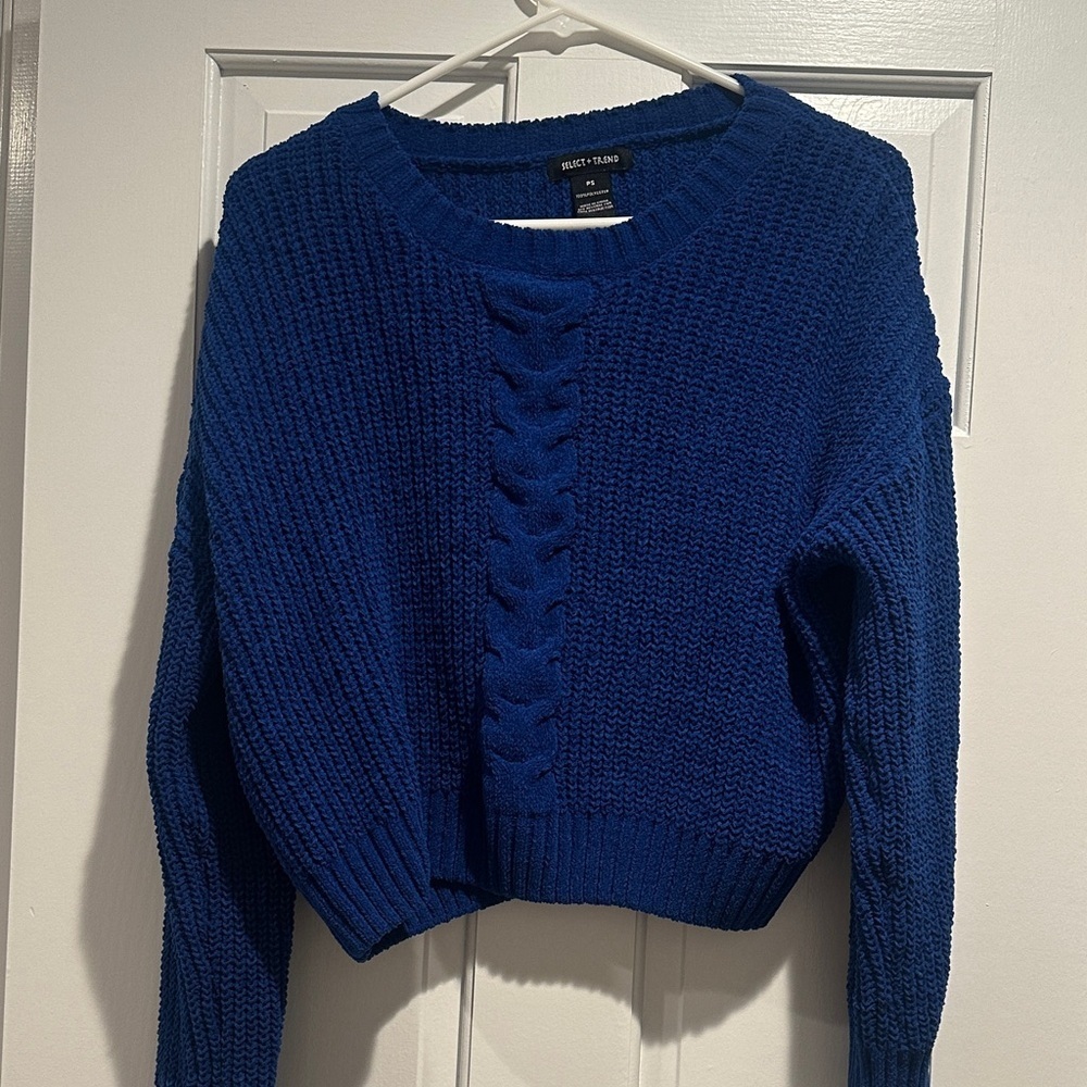 Royal Blue Knit Sweater​​​